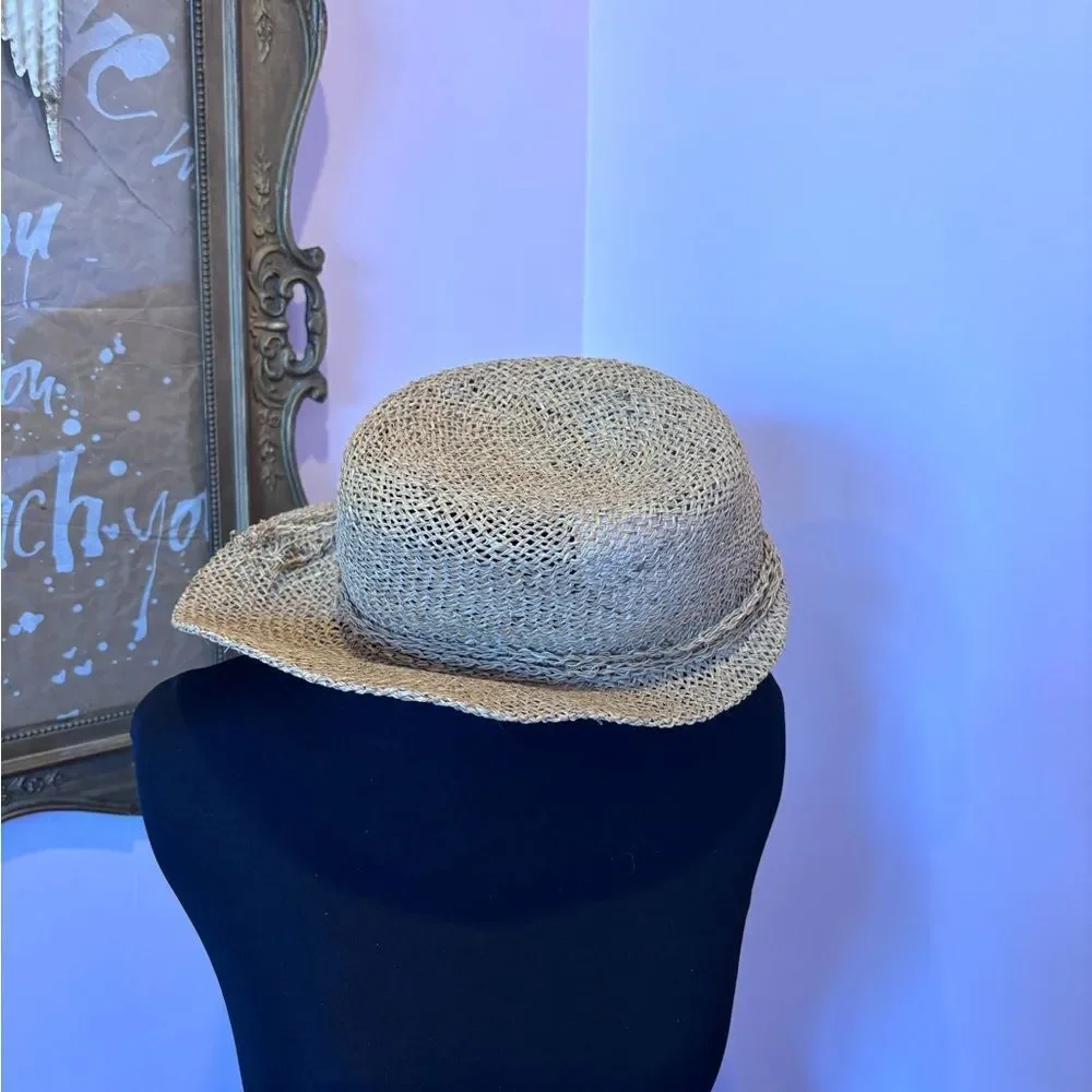 Anthropologie Tan Straw Hat - Picture 5 of 6